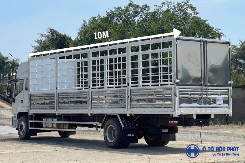 Thùng mui bạt 8,2m hoặc 9,9m
